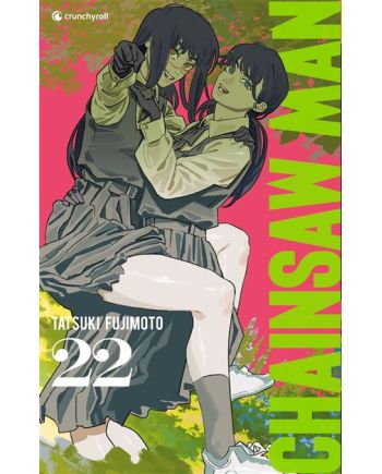 Couverture du manga Chainsaw Man Tome 22 de Tatsuki Fujimoto – Édition française Crunchyroll
