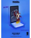 Dimensions de la figurine Erza Scarlet NEON by Tsume avec socle LED