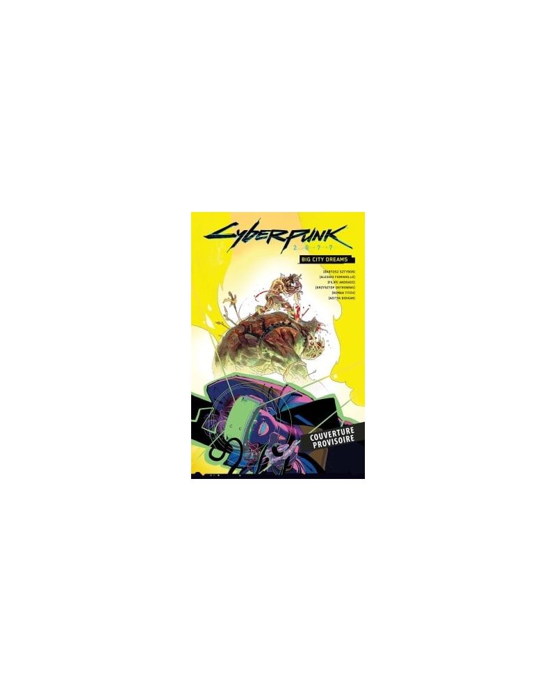Couverture du comics Cyberpunk 2077 - Big City Dream en précommande chez JB Manga Shop