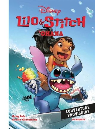 Couverture du comics LILO & STITCH - OHANA Tome 1, édition Panini Manga sous licence Disney