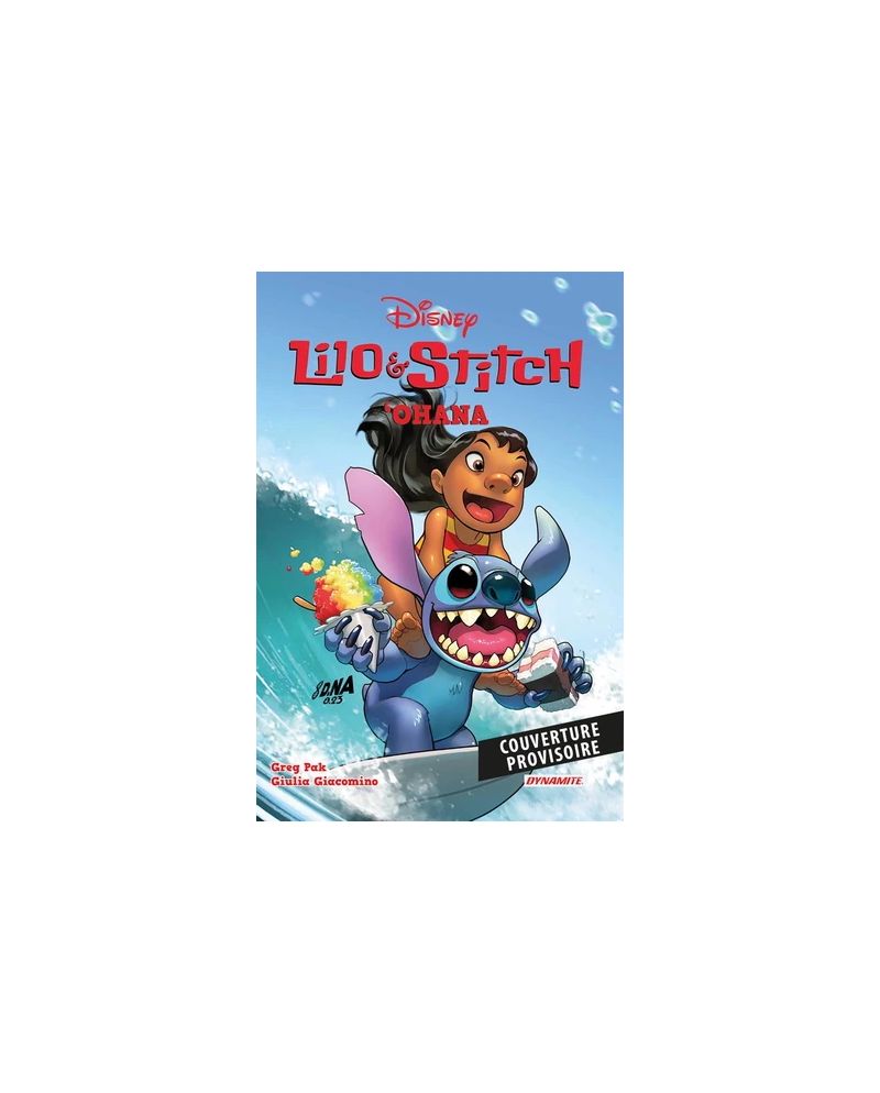 Couverture du comics LILO & STITCH - OHANA Tome 1, édition Panini Manga sous licence Disney