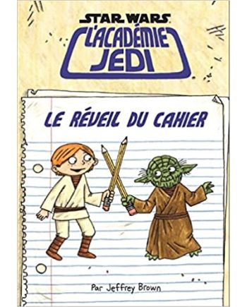 STAR WARS - L'Académie Jedi - Tome 4 - couverture de la bande dessinée sous licence officielle