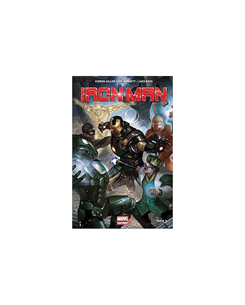 Couverture du comics Iron Man - Marvel Now - Tome 5, précommande JB Manga Shop