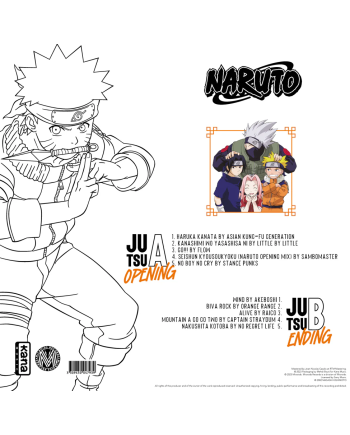 NARUTO - Vinyle Best Collection Edition Standard - packaging Plastoy