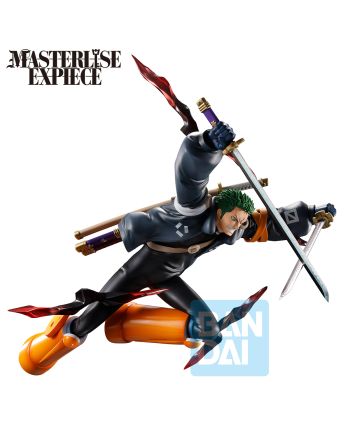 Figurine Roronoa Zoro Burst of Energy 15 cm - One Piece - Banpresto - vue de profil
