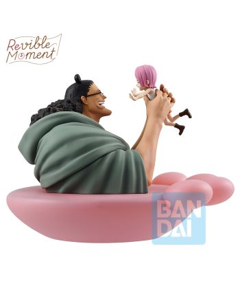 Figurine Kuma et Bonney One Piece Dramatic Memories Banpresto vue de face