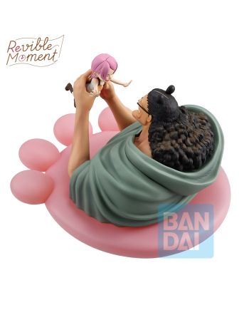 Figurine Kuma et Bonney One Piece Dramatic Memories Banpresto détail sculpture