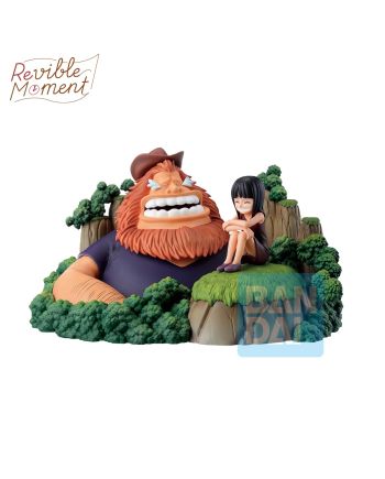 Figurine One Piece Saul et Robin Dramatic Memories Banpresto vue de face