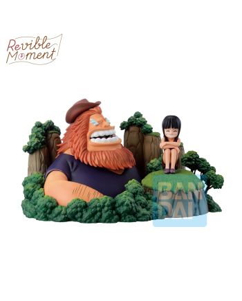 Figurine One Piece Saul et Robin Dramatic Memories Banpresto vue de profil