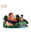 Figurine One Piece Saul et Robin Dramatic Memories Banpresto vue de profil
