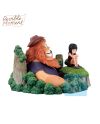 Figurine One Piece Saul et Robin Dramatic Memories Banpresto détail des personnages