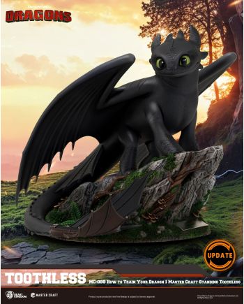 Statuette Krokmou Master Craft 31cm Beast Kingdom - vue de face