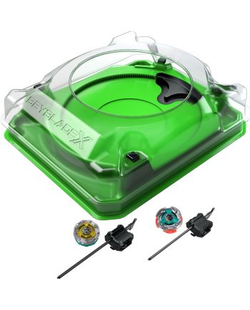 BEYBLADE X Set de combat attaque sournoise - détail des éléments inclus