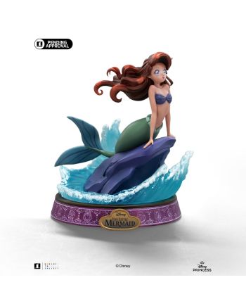 Statuette Ariel Disney Princess Anime Princess 15 cm par Iron Studios - vue de face