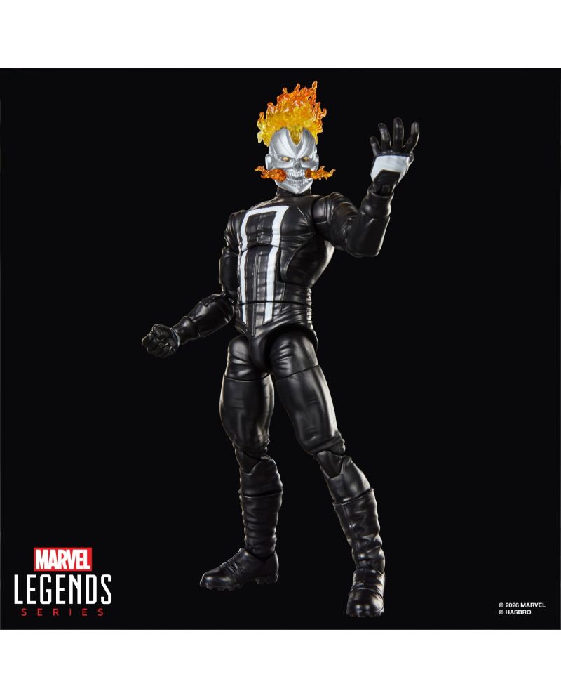Figurine Ghost Rider Robbie Reyes Marvel Legends Series 15cm - vue face