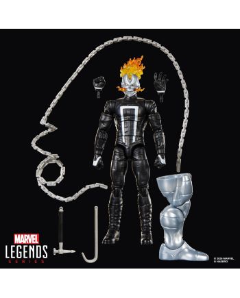 Figurine Ghost Rider Robbie Reyes Marvel Legends Series 15cm - vue rapprochée