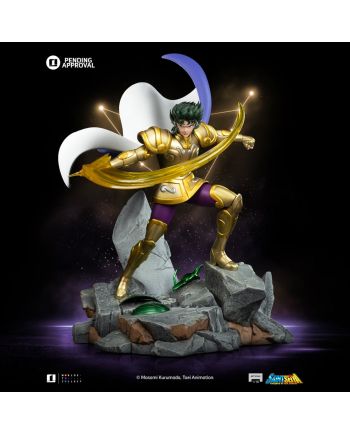 Figurine collector Chevaliers du Zodiaque Shura Capricorne vue de face