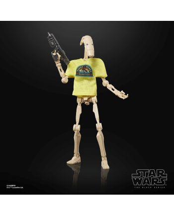 Figurine Star Wars B1 Battle Droid Black Series 15cm Hasbro - vue de face