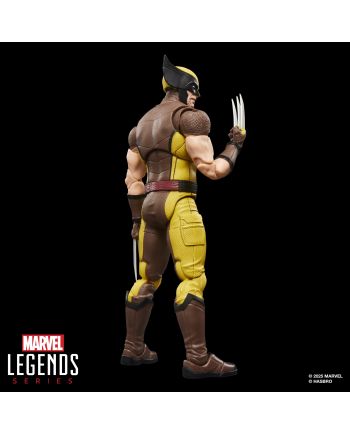 Figurine Wolverine Brown Suit Marvel Legends Series 15cm vue de profil