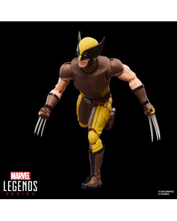 Figurine Wolverine Brown Suit Marvel Legends Series 15cm détail du costume