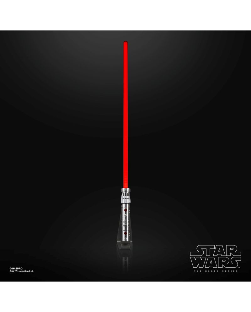 Sabre laser Force FX Elite Dark Maul Star Wars Black Series Hasbro - vue principale