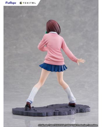 Figurine DANDADAN Momo statuette Tenitol Furyu 18cm gros plan visage