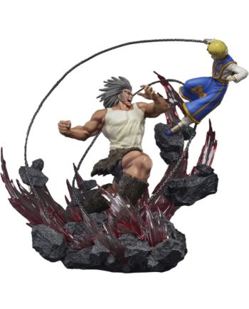 Statuette Kurapika VS Uvogin Hunter x Hunter Elite Dynamic Sideshow vue de face