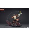 Statuette Elite Dynamic 61cm Hunter x Hunter Sideshow vue de profil