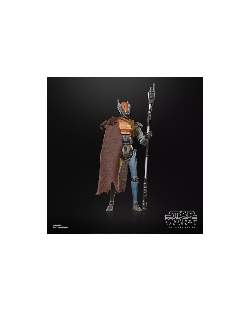 Figurine Star Wars Black Series Mercenary Guard Droid vue de face