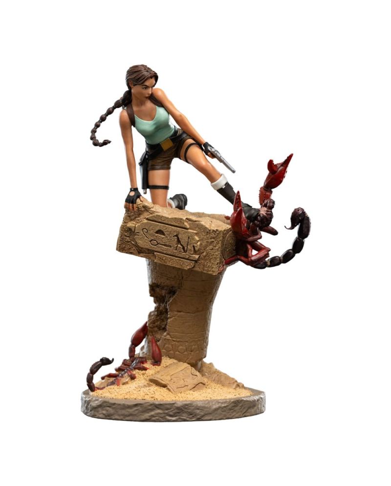 Statuette Lara Croft The Ruins of Revelation Tomb Raider Weta Collectibles vue face