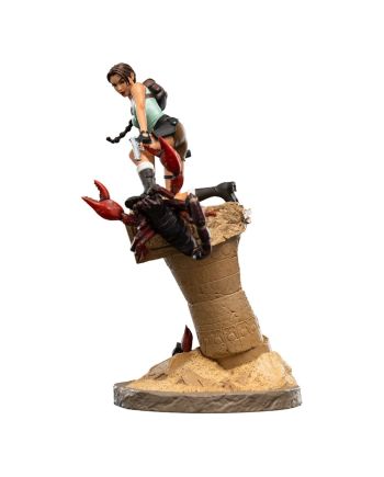 Statuette Lara Croft The Ruins of Revelation Tomb Raider Weta Collectibles vue profil