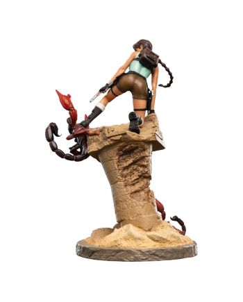 Statuette Lara Croft The Ruins of Revelation Tomb Raider Weta Collectibles vue arrière