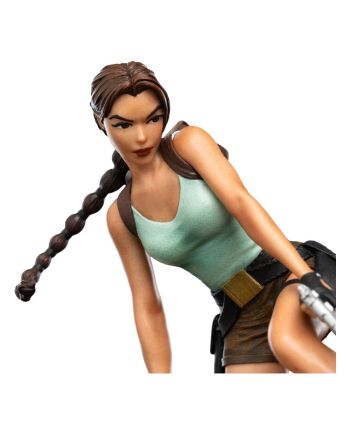 Statuette Lara Croft The Ruins of Revelation Tomb Raider Weta Collectibles socle