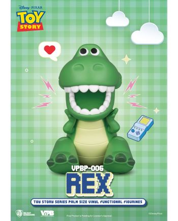 Tirelire Rex Toy Story vue de face - figurine vinyl Beast Kingdom