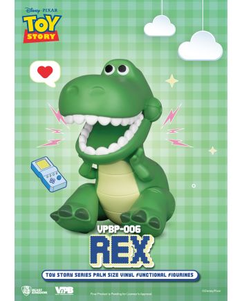 Tirelire Rex Toy Story vue de profil - licence Disney