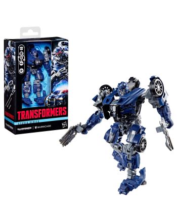 Figurine Transformers Barricade Deluxe Class 11cm - vue de face