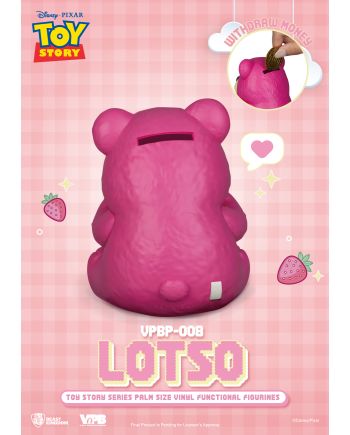 Tirelire Lotso Toy Story Vinyl Figure Beast Kingdom vue arrière