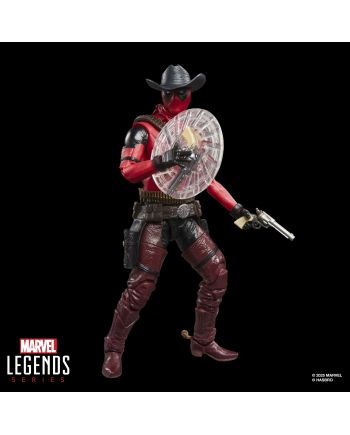 Figurine Cowboypool Deadpool & Wolverine Legends Series Hasbro 15cm - détail accessoires