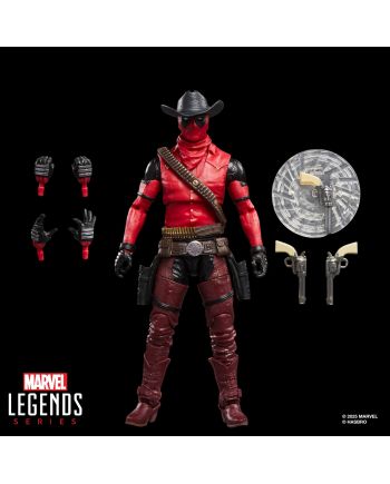 Figurine Cowboypool Deadpool & Wolverine Legends Series Hasbro 15cm - vue rapprochée