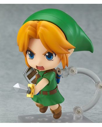 Figurine Nendoroid Link Majora's Mask The Legend of Zelda vue de profil