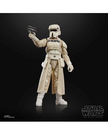 Figurine Imperial Remnant AT-RT Driver Black Series 15 cm - Star Wars The Mandalorian - détail de l'armure