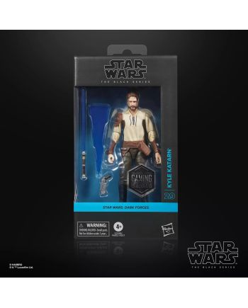 Figurine Kyle Katarn Black Series 15cm Star Wars Dark Forces - vue de profil