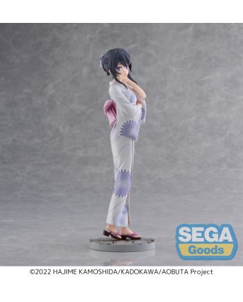 Figurine Mai Sakuragi Yukata Luminasta 22cm - Rascal Does Not, vue de face