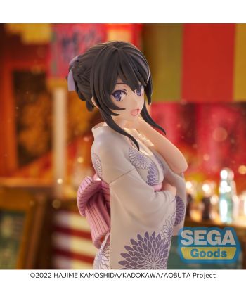 Figurine Mai Sakuragi Rascal Does Not, présentation du socle