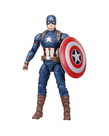 Figurine Captain America Marvel Legends Series 15 cm Hasbro - détail des accessoires