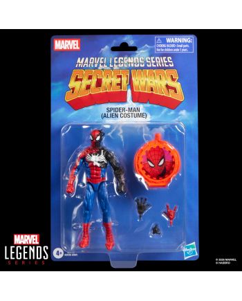 Figurine Spider-Man Secret Wars Marvel Legends Series 15cm - vue de profil