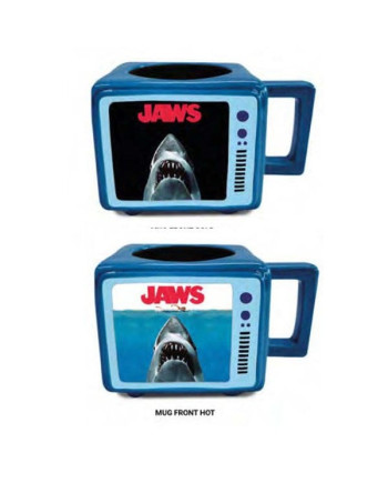 JAWS - Bigger Boat - Mug RETRO TV Heat Change 500 ml
