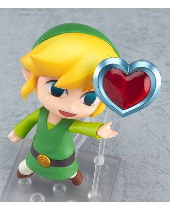 Détail du visage et des accessoires de la figurine Link Nendoroid