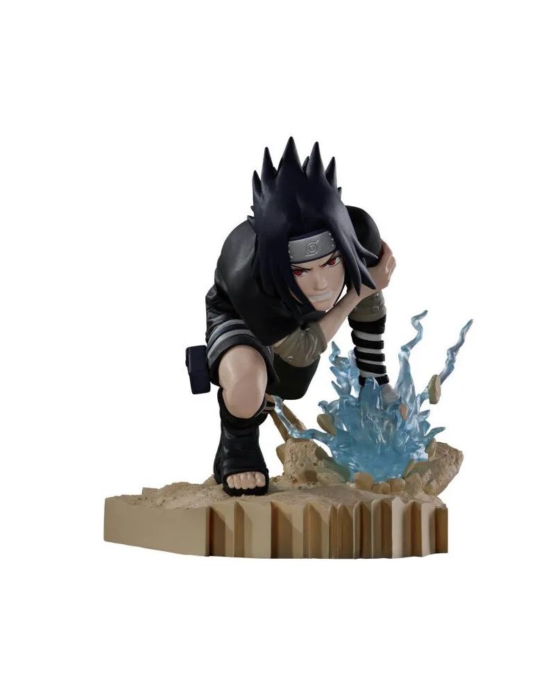 Figurine Sasuke Uchiha Combination Battle 8cm Naruto Banpresto vue face