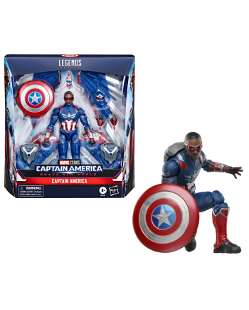 Figurine Captain America Legend Series 15 cm Hasbro Marvel - vue de face